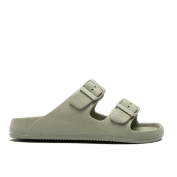 !! NEW !! Lightweight Double Buckle Sandals – Sage Green - Picture 8 of 10